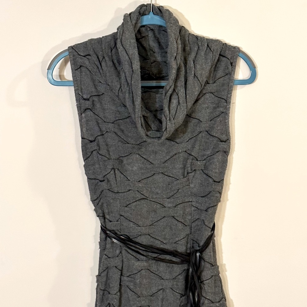 Cowl Neck Sweater Dress